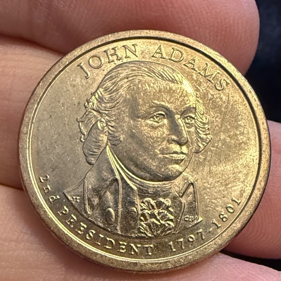 Us Mint Other - 2007 D John Adams dollar coin